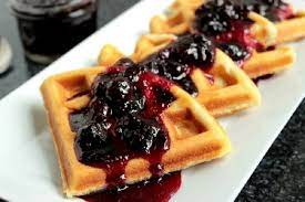 Waffles de Zarzamora