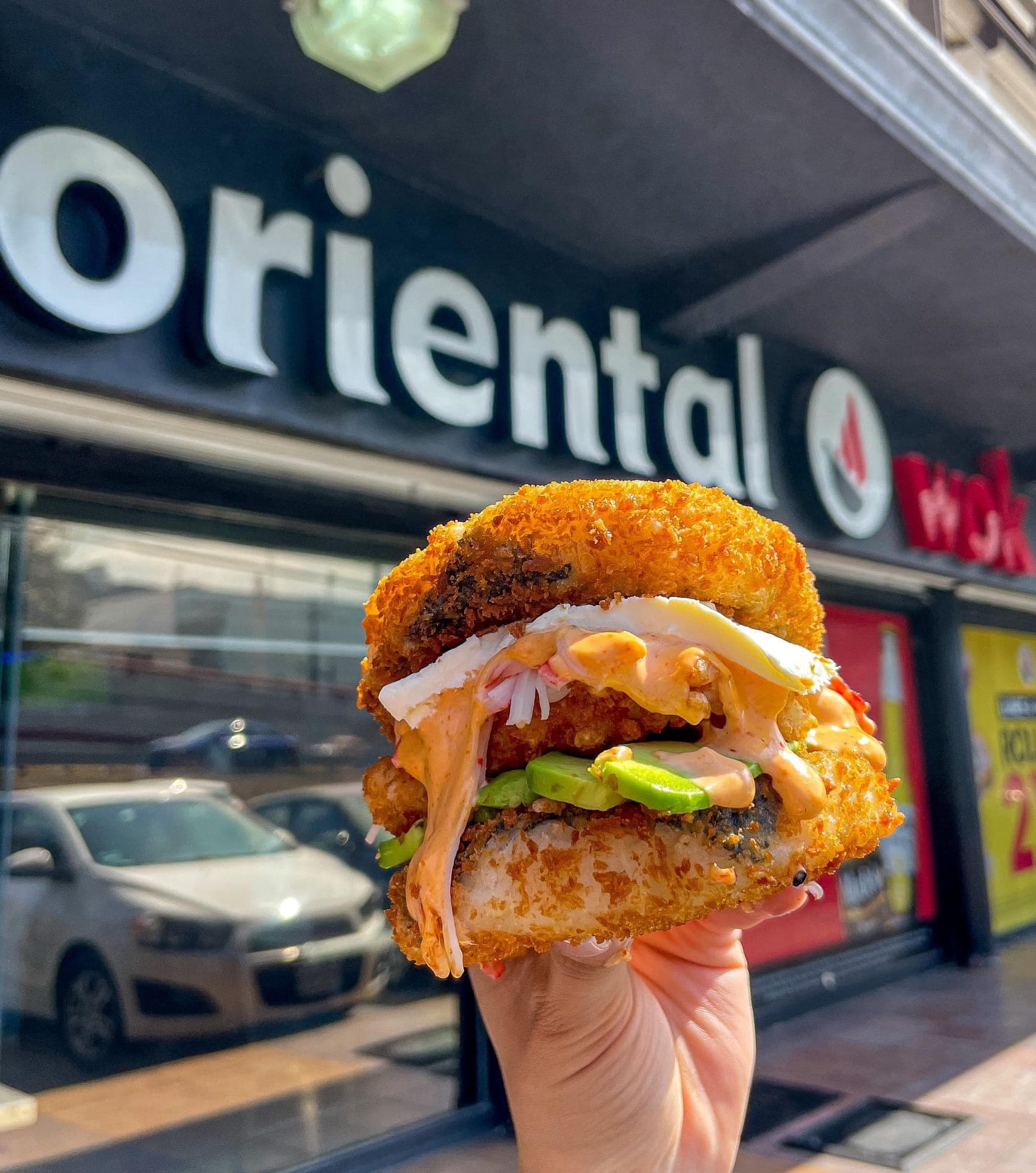 Oriental Burguer Camaron