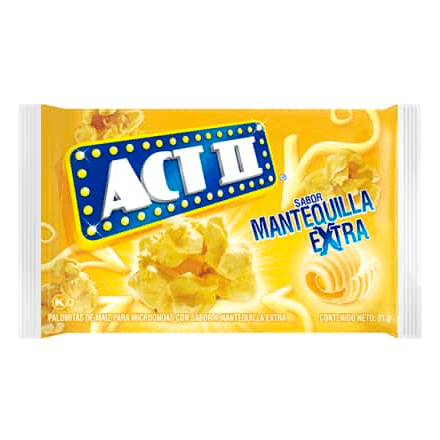 Palomitas Act ll Mantequilla Extra 91 g