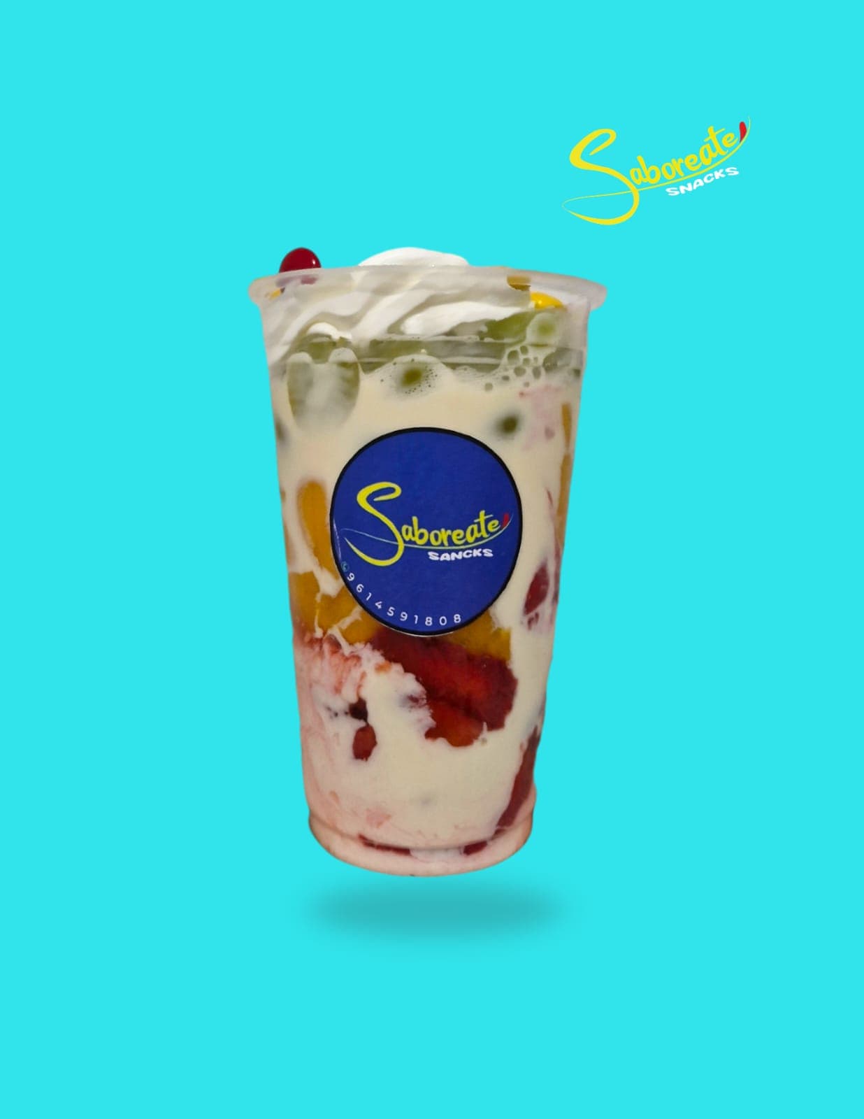 Fresas con Crema 14oz