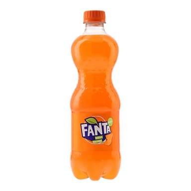 Fanta de naranja 600 ml.