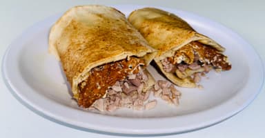 Taco árabe de Chuleta