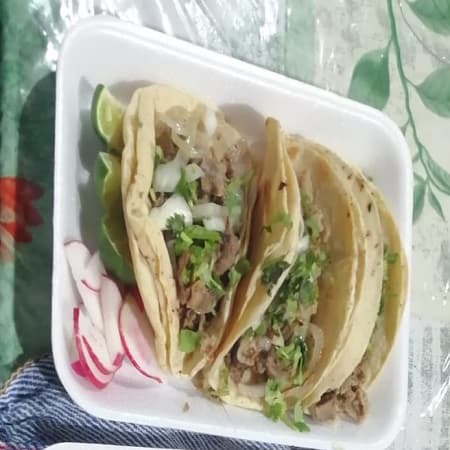 Orden de tacos de asada