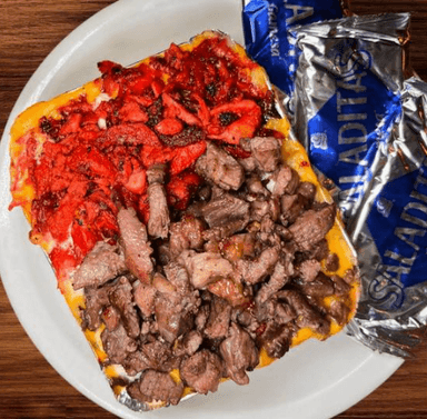 Papa Asada Campechana