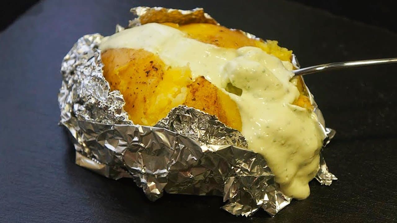 Papá asada