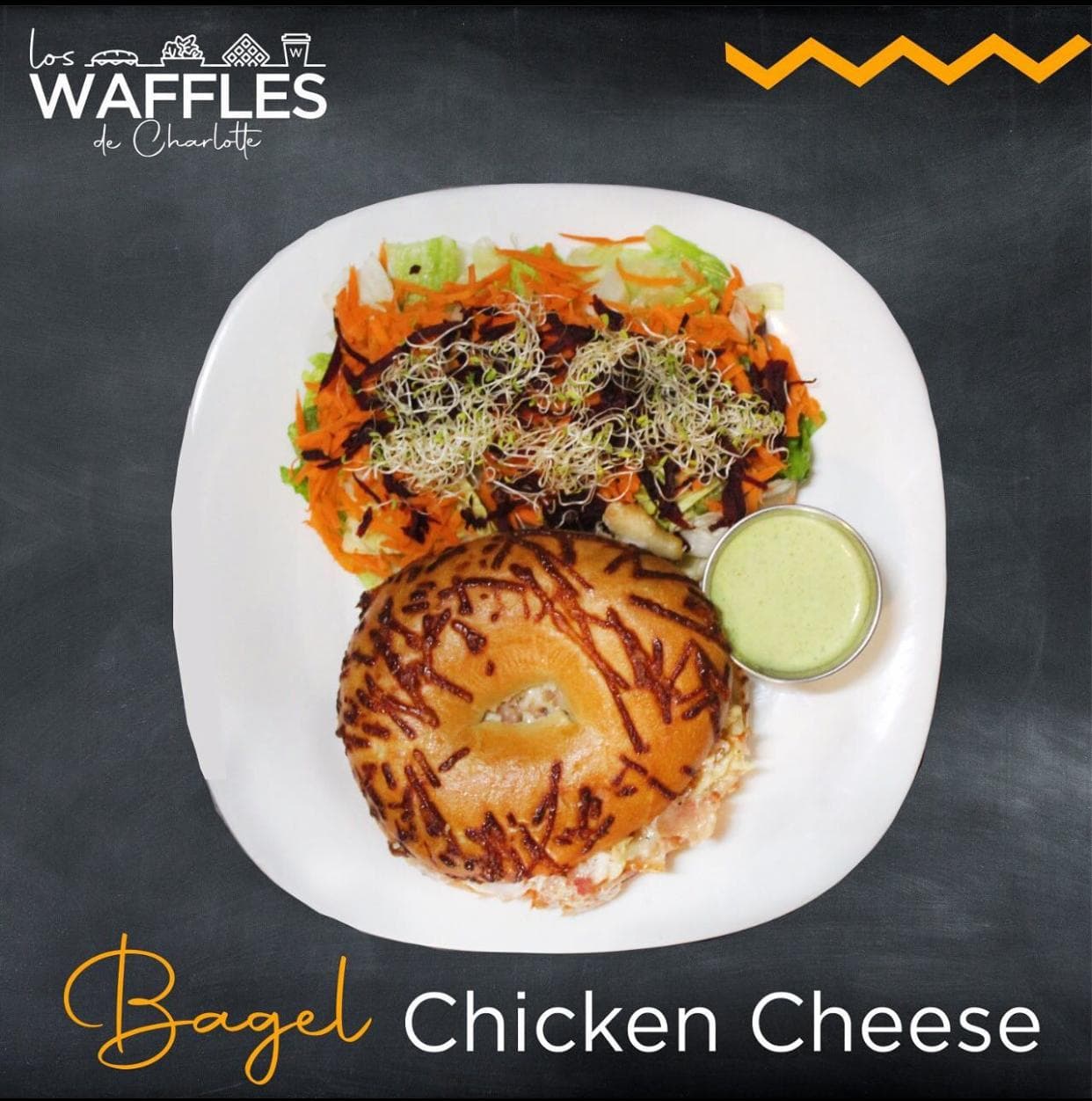 Bagel Chicken Cheese