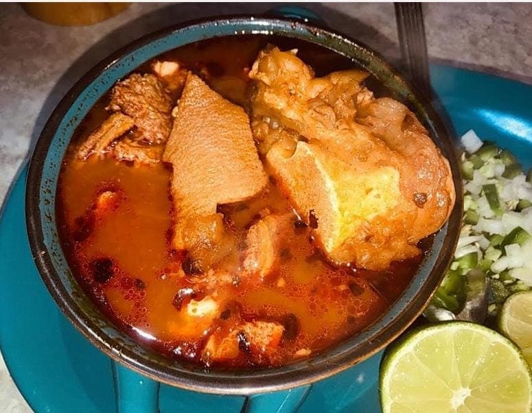 Menudo con Pata 1/2 Litro