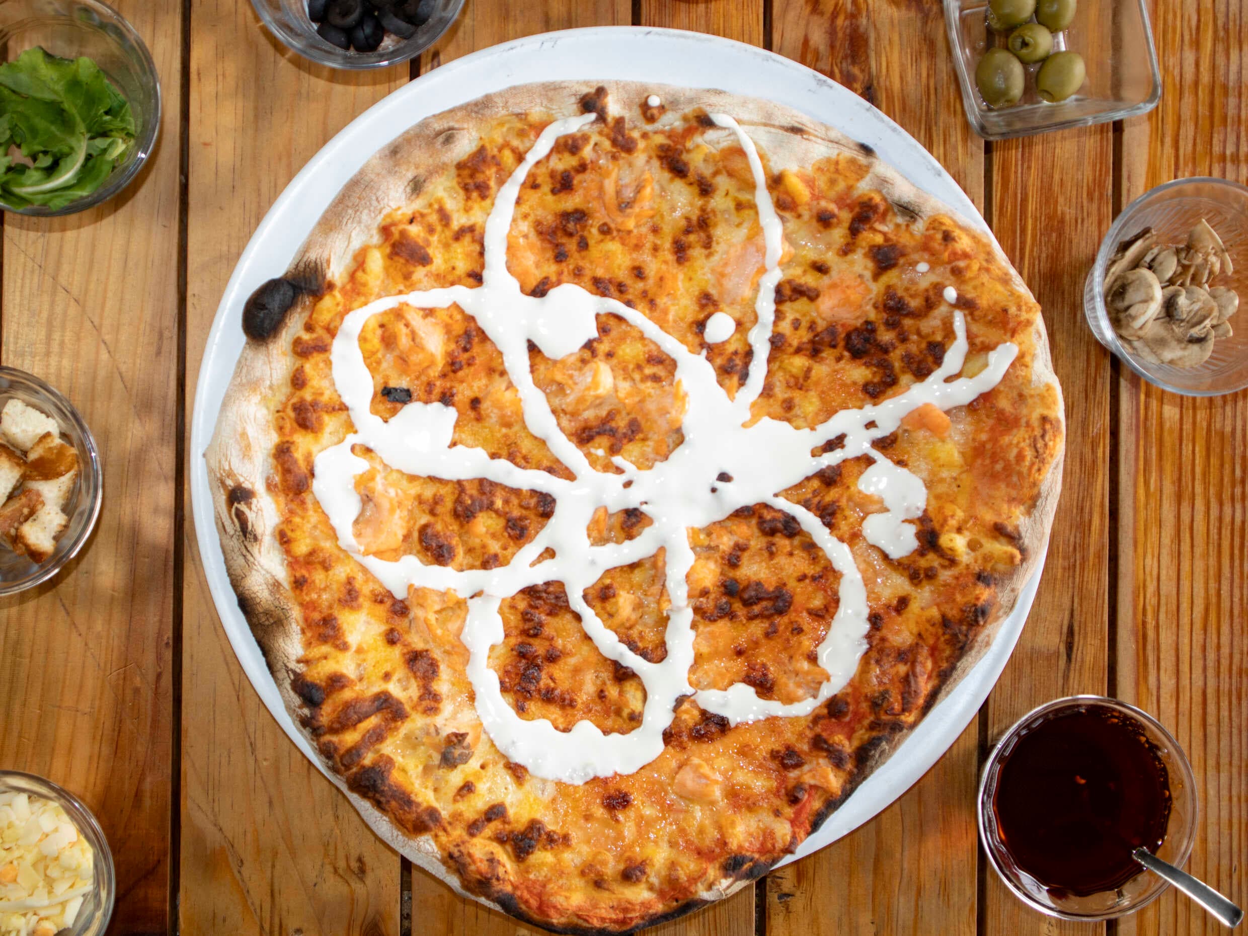 Pizza Salmón