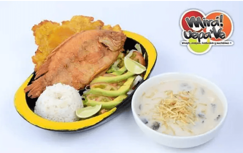 Tilapia Frita  OBSEQUIO Jugo del Dia Y  Postre