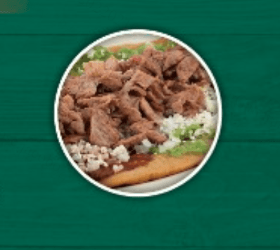 Huarache con Chorizo