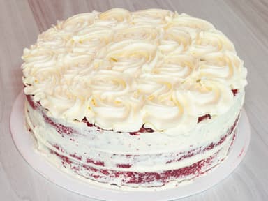 Pudín Red Velvet  1/2 L (10-12 Porciones)