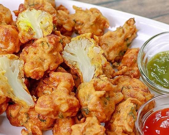 Pakoras de Coliflor + 2 Salsa Chutney