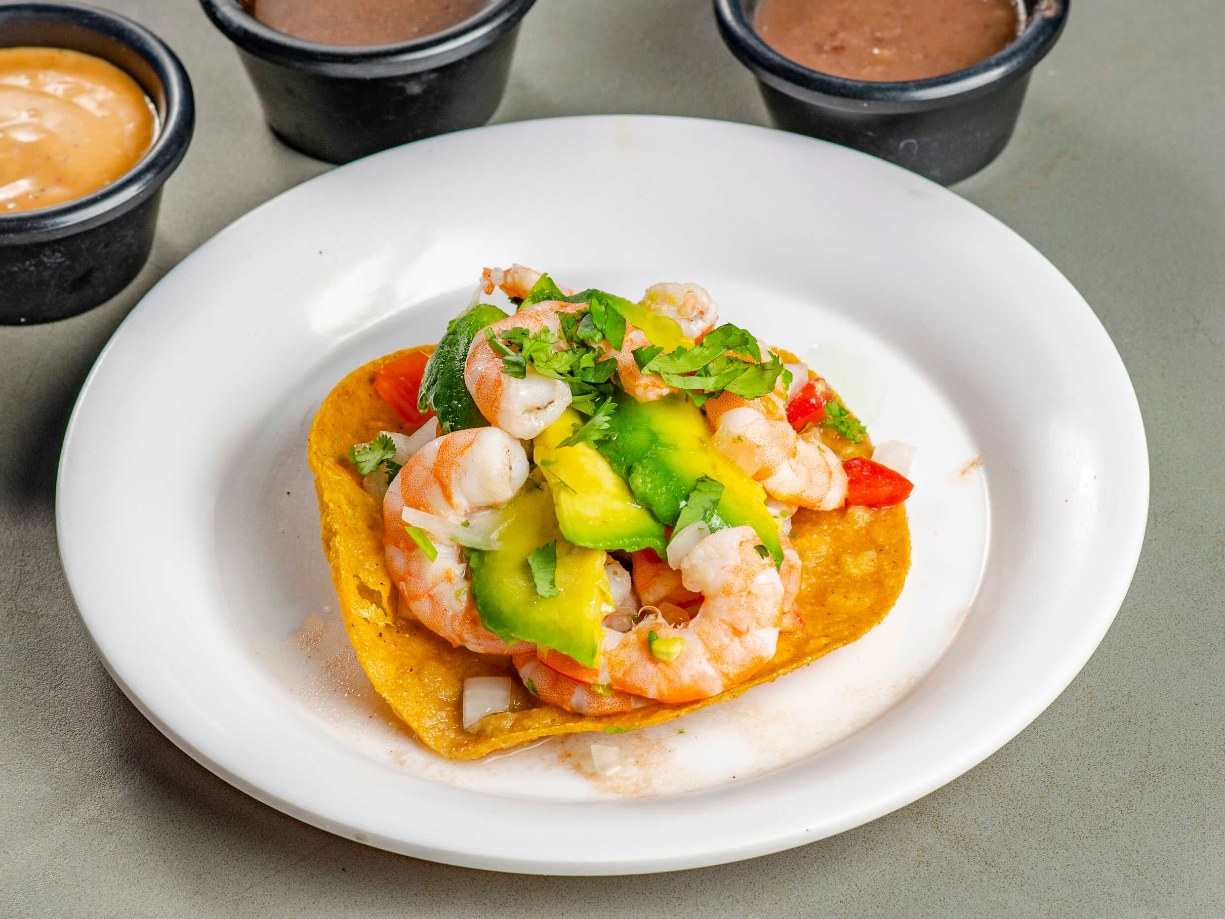 Tostadas de Camarón
