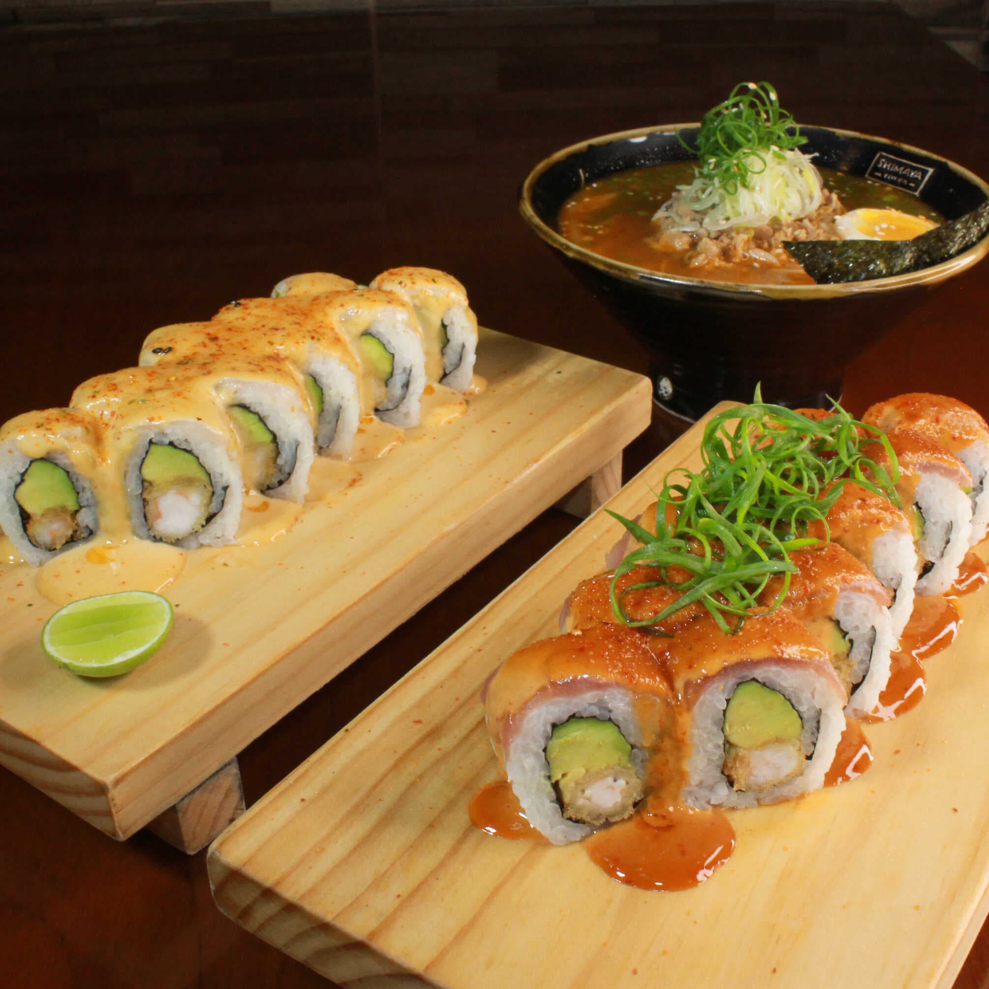 Combo 2 Makis y 1 Ramen