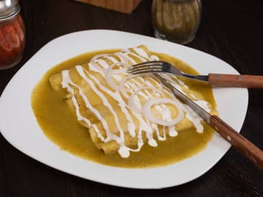 Enchiladas Suizas en Paquete