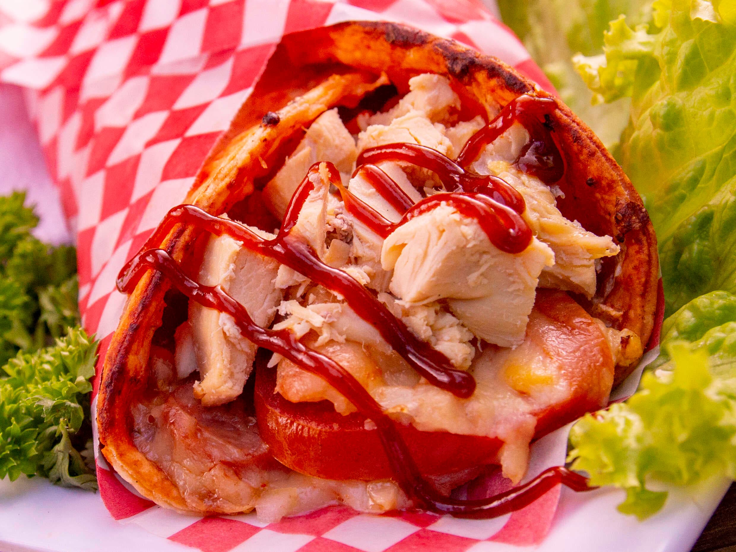 Wrap de Pollo BBQ