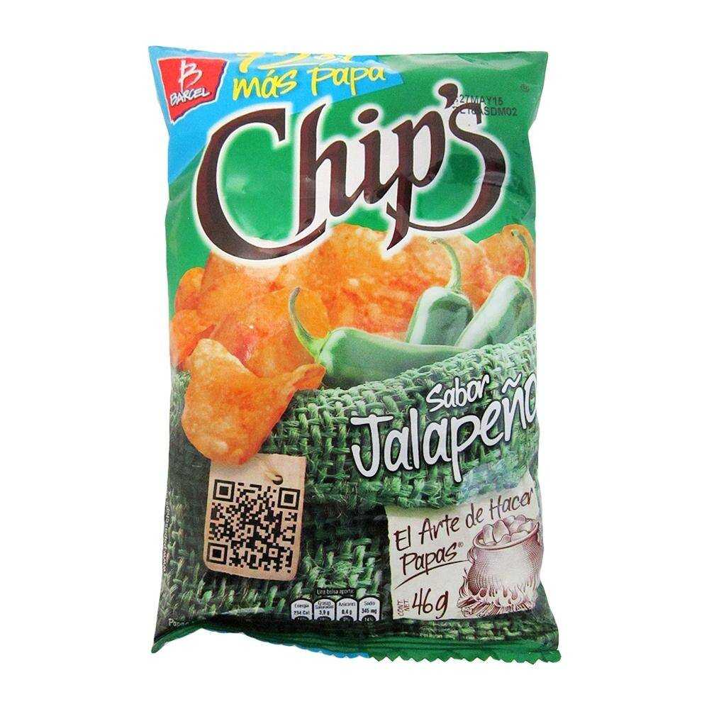 Chips Barcel Jalapeño 46 grs