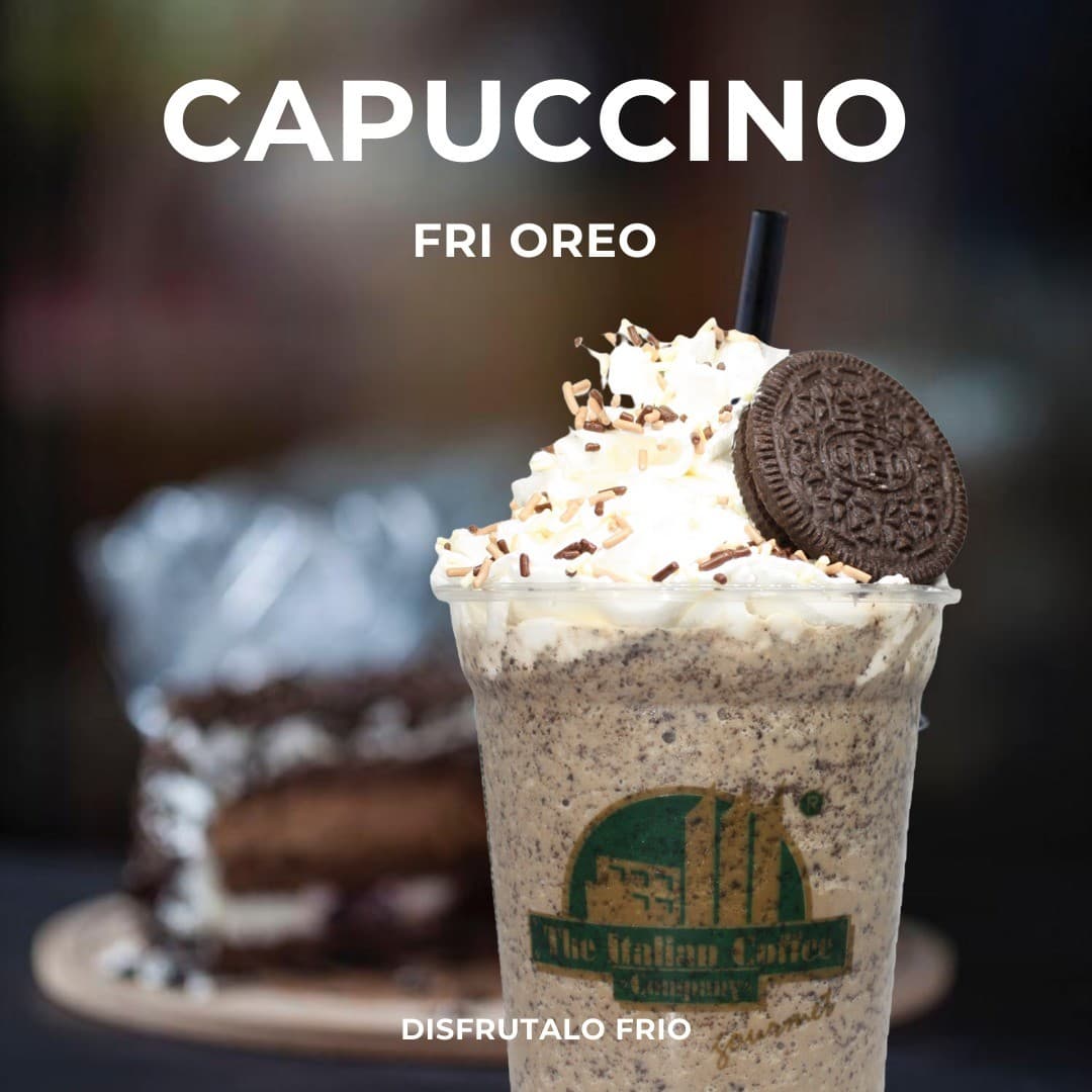 Capuccino Frío Oreo