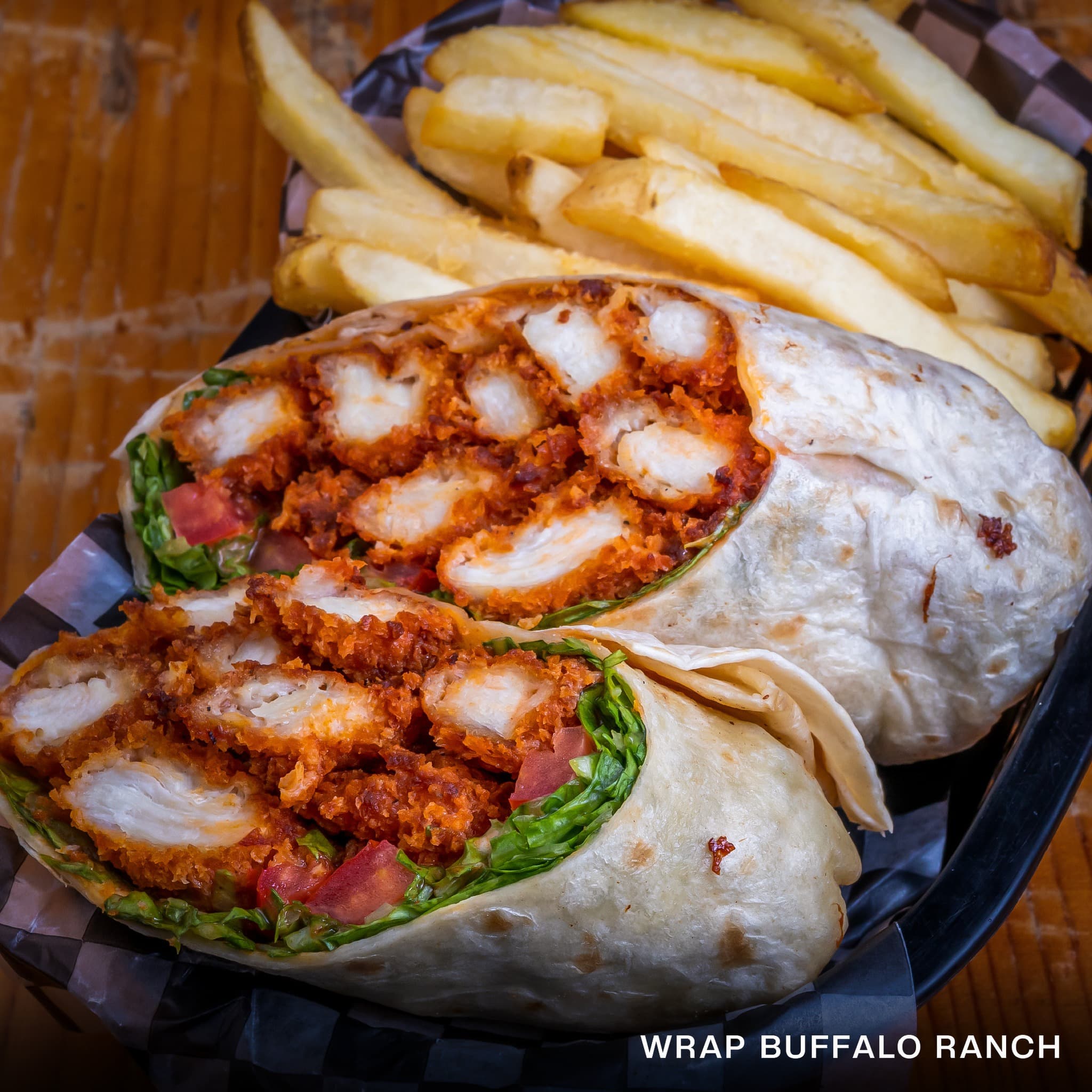 WRAP POLLO EMPANIZADO