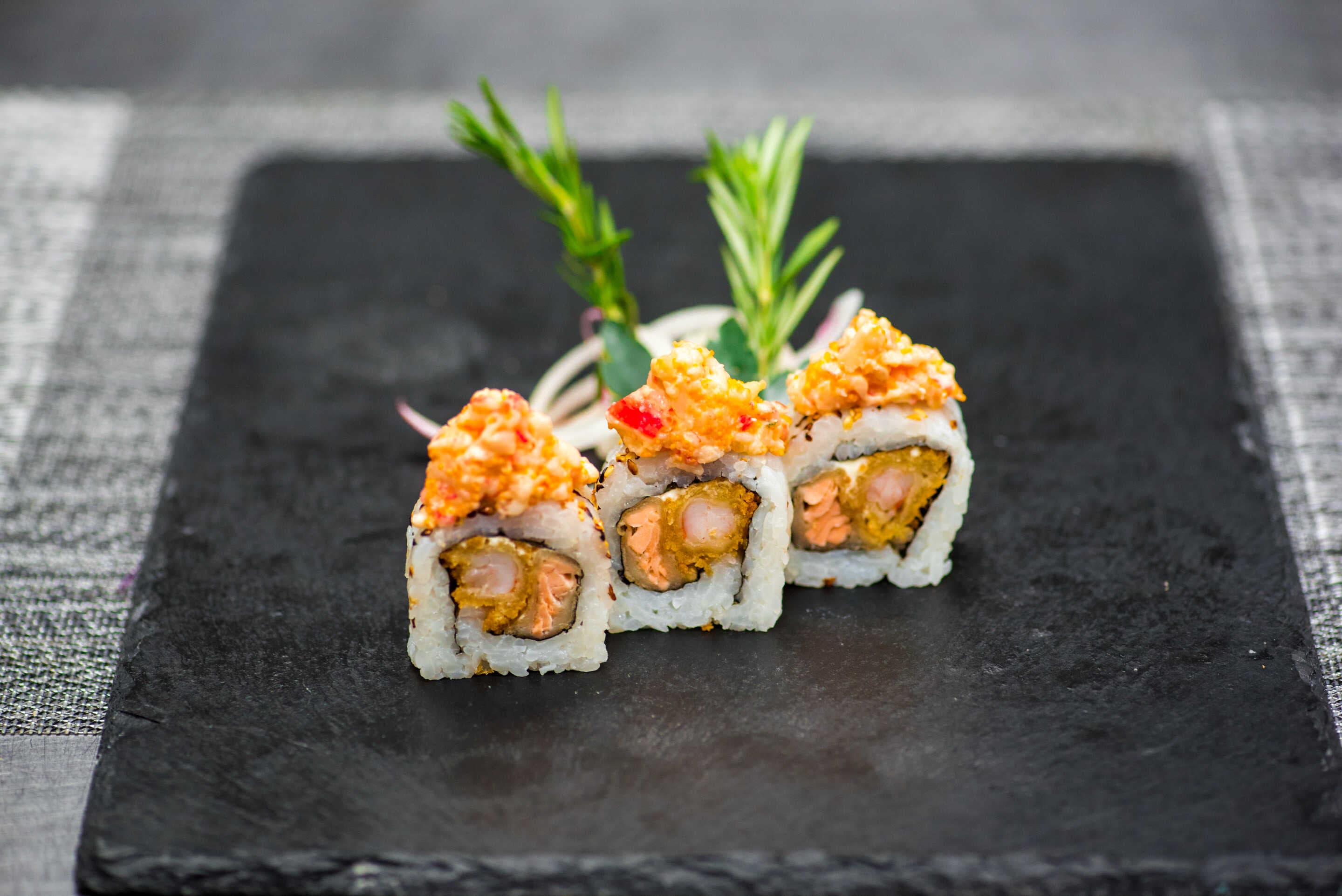 Sushi Roll Volcano