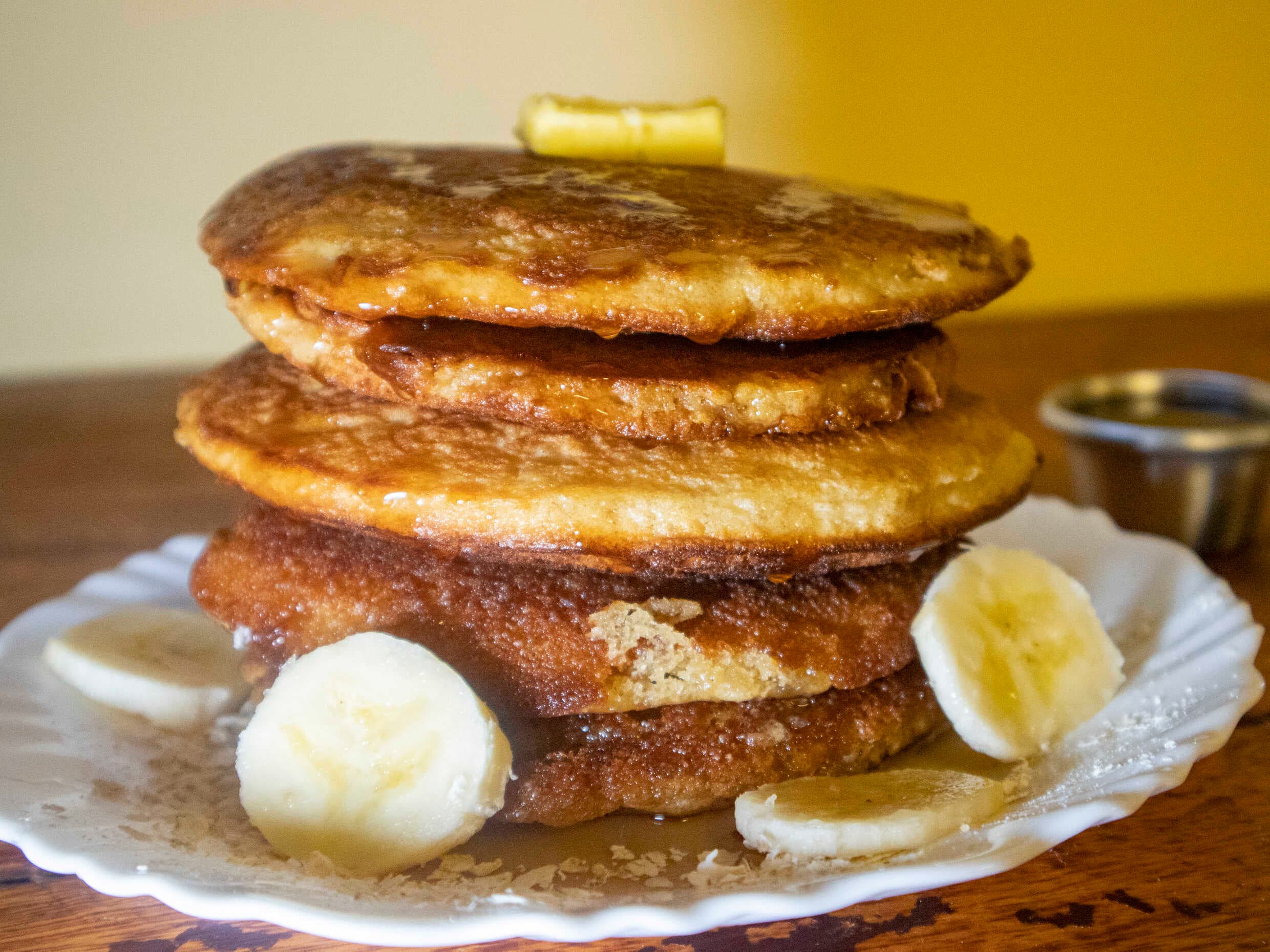 Pancakes de Avena con Plátano