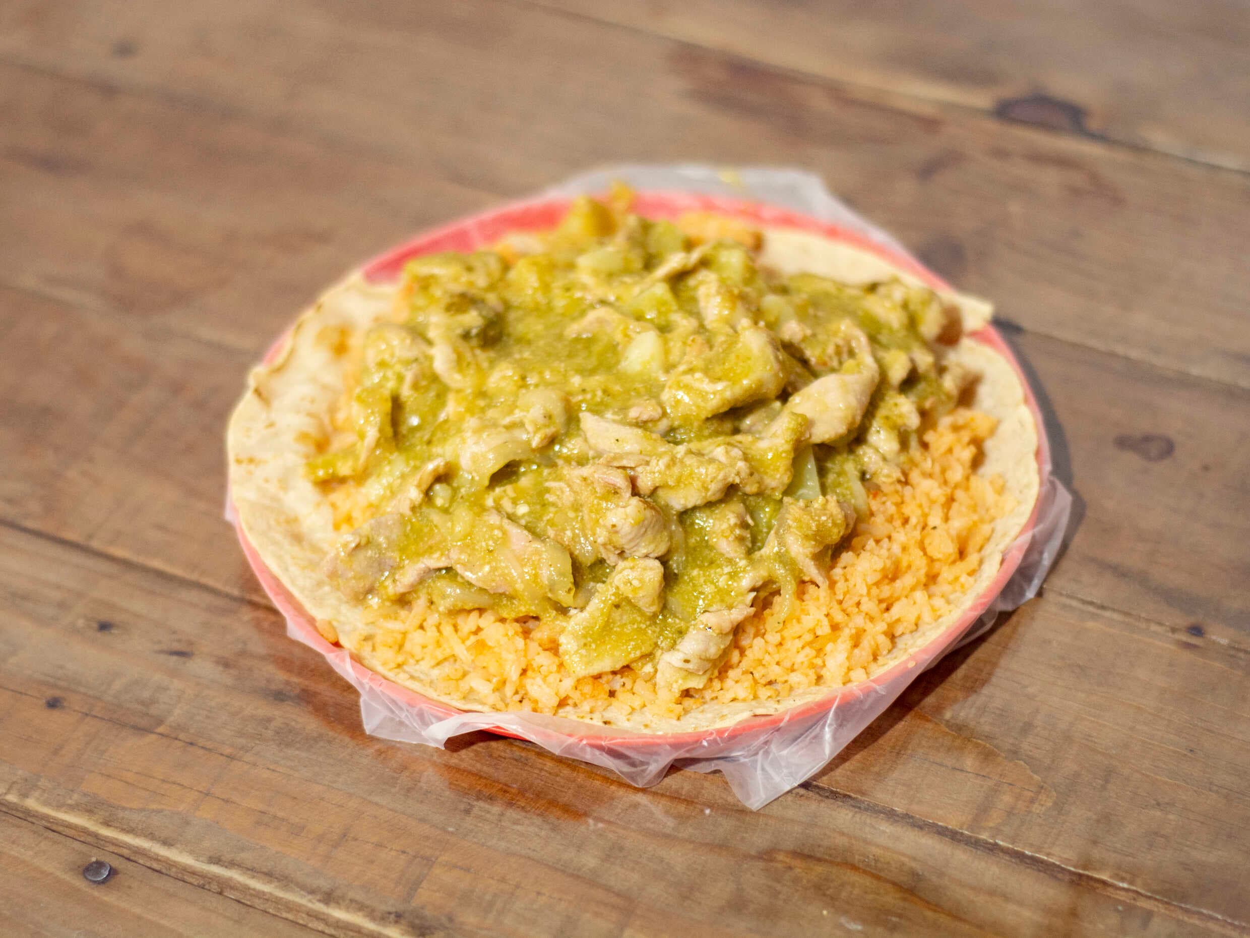 BISTEC EN SALSA VERDE