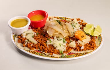 Orden de 6 Tacos de Pastor con Queso