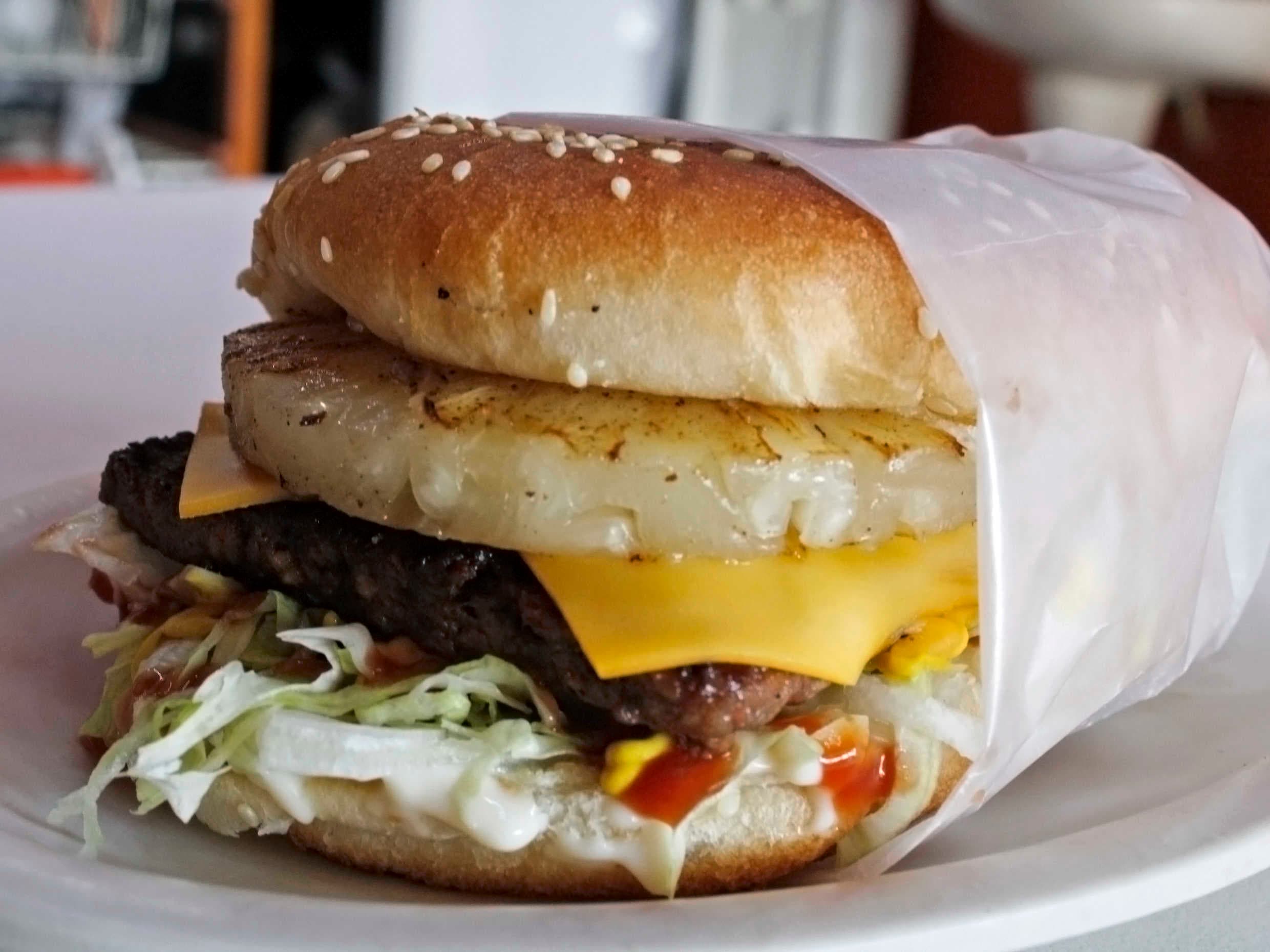 HAMBURGUESAS- Hawaiana