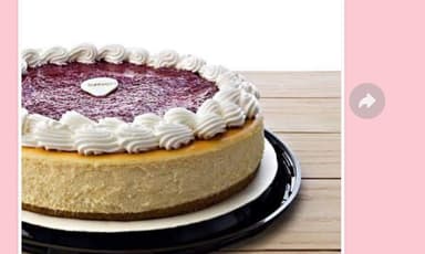 Cheescake de frambuesa