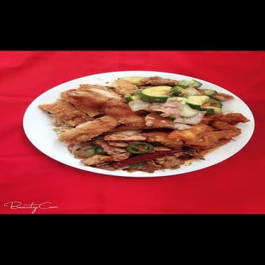 Plato Grande 4 Guiso y Arroz ó Espagueti