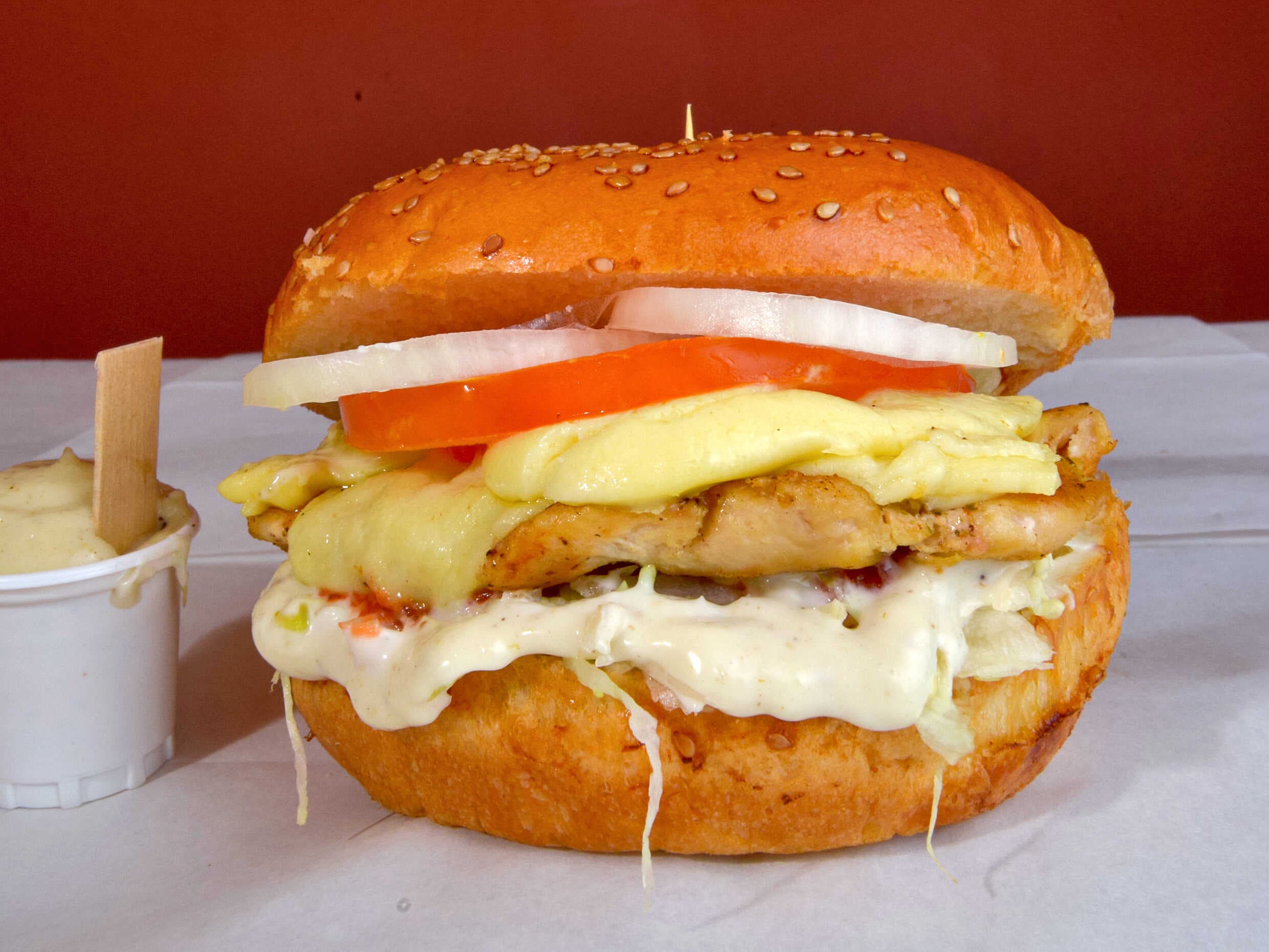 Hamburguesa de Pollo