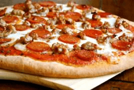 Pizza Grande con 2 Ingredientes