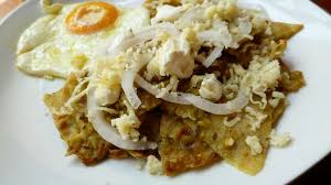 Chilaquiles con huevo