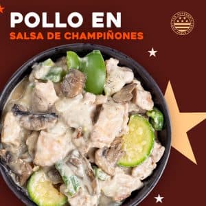 Guiso en Champiñones