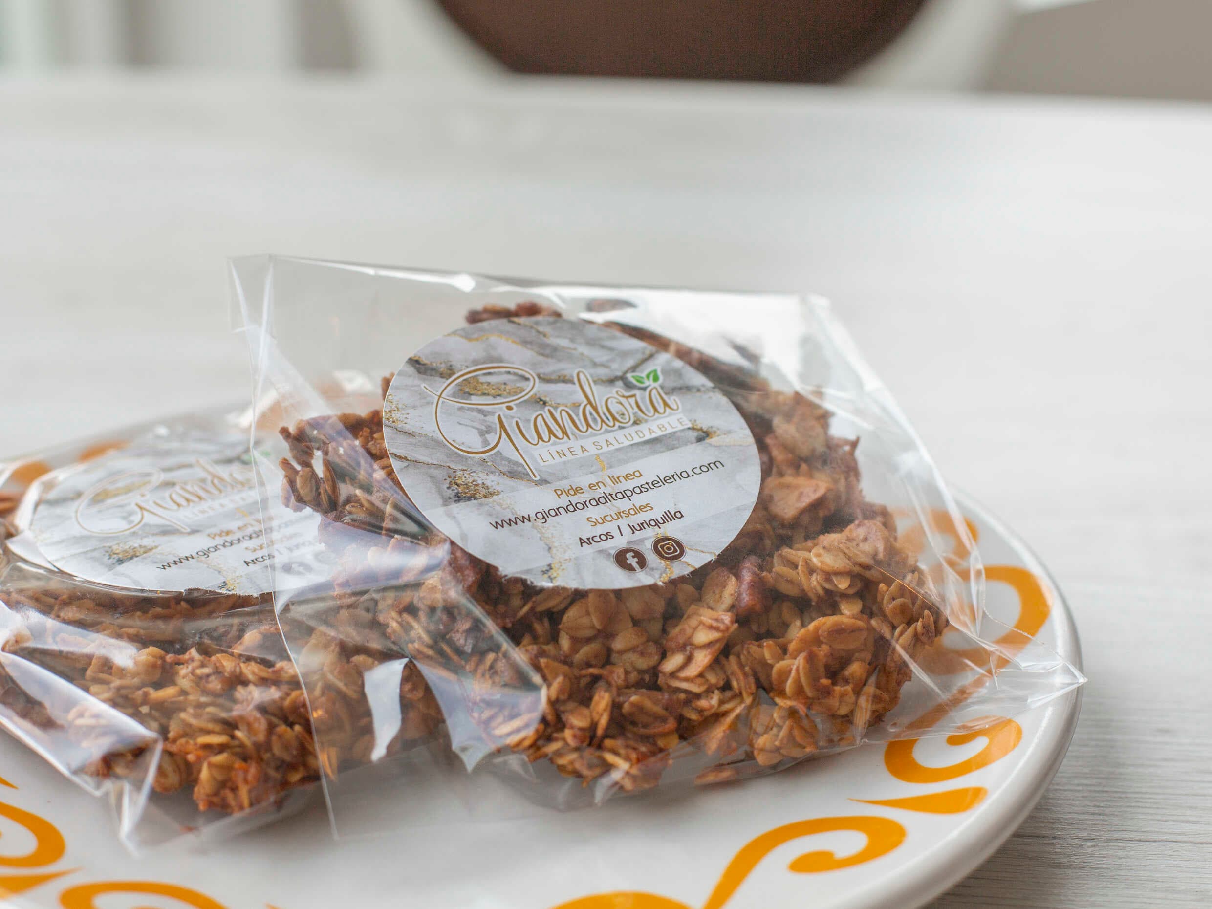 Galleta de Avena con MonkFruit