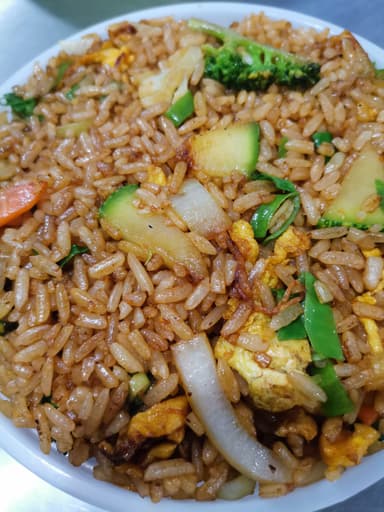 26#Arroz Frito con verduras mixto