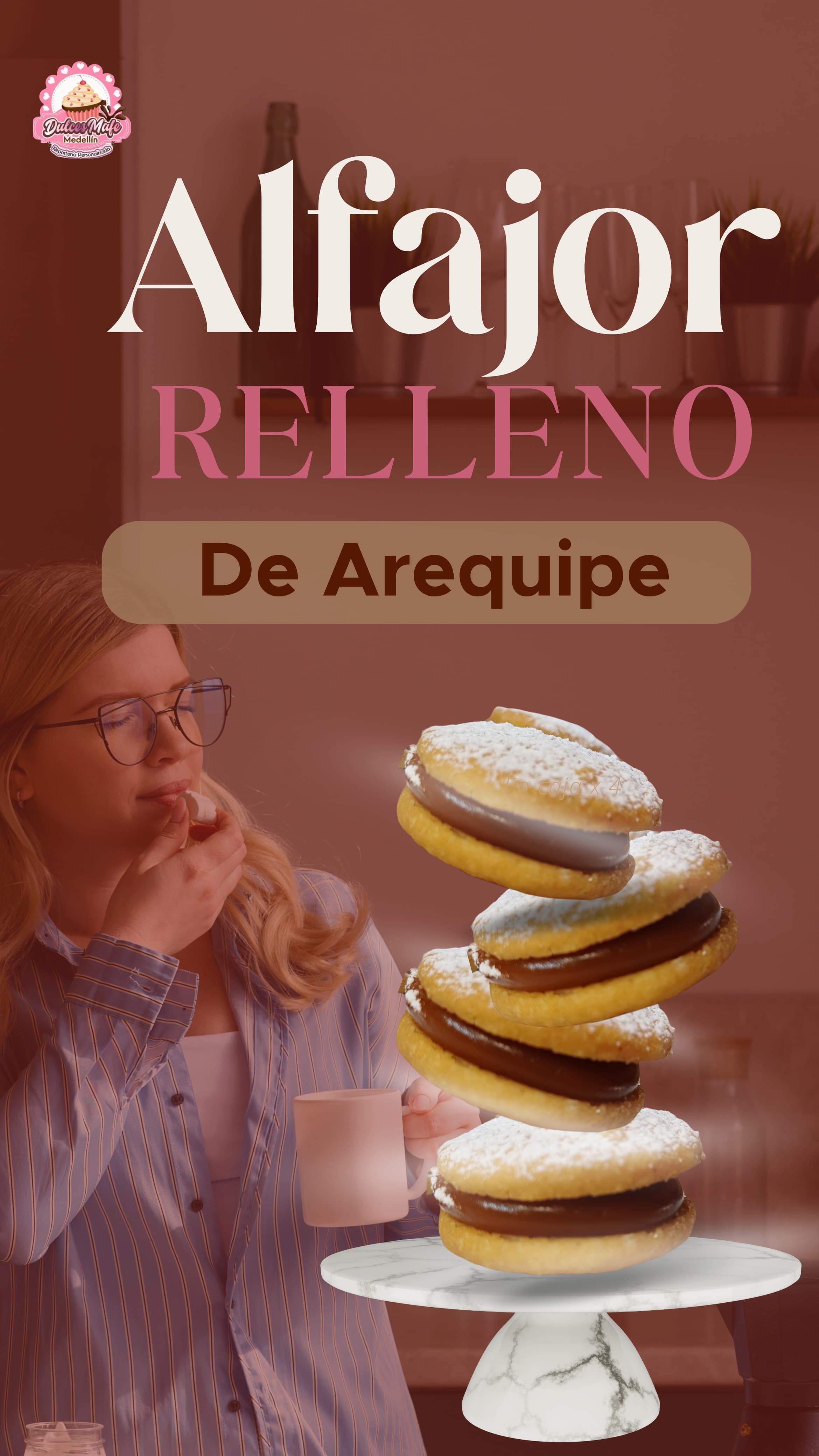 Alfajores de Mantequilla X 6 Und