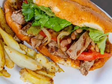 Torta Gigante Especial Arrachera
