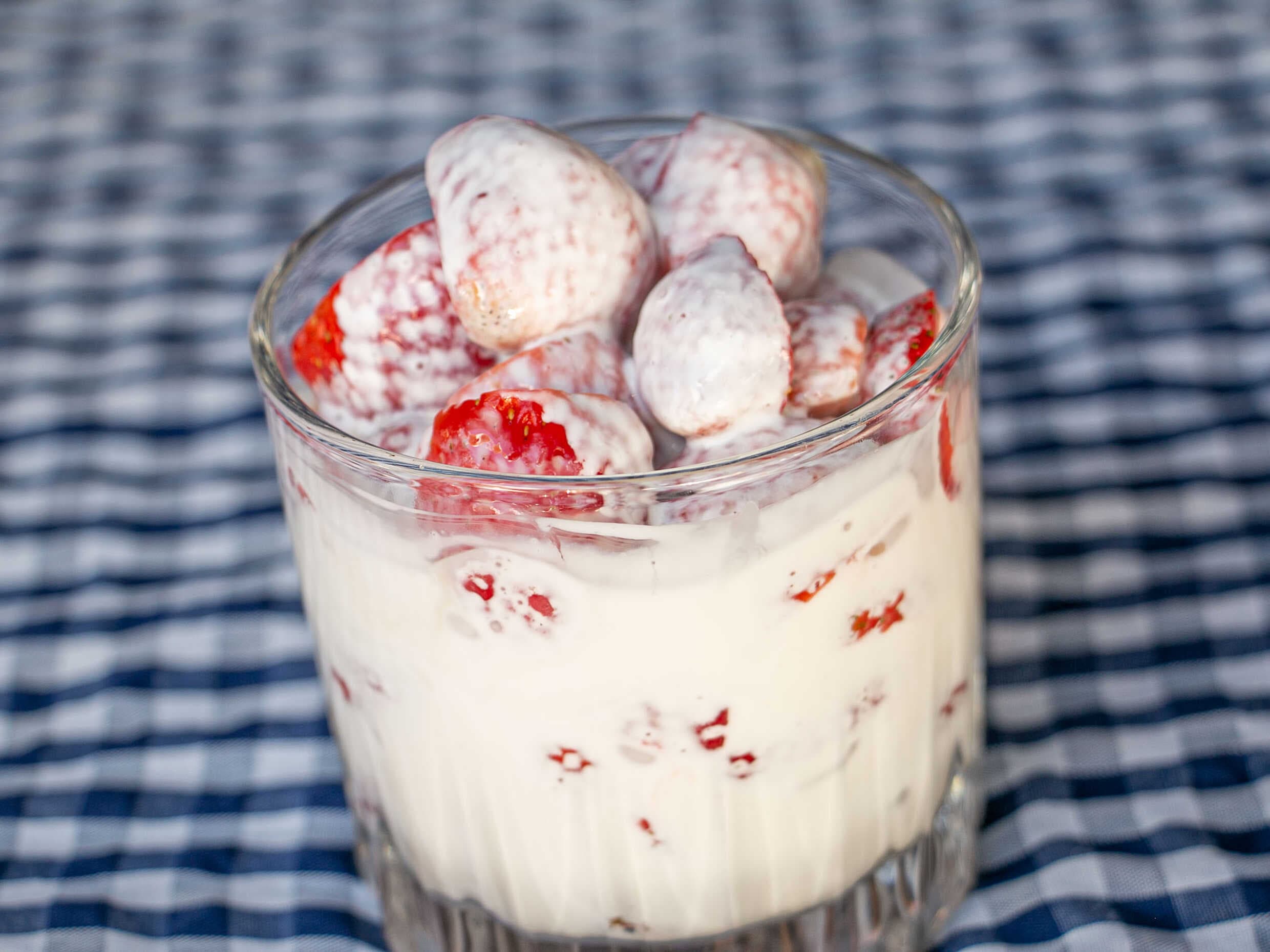 Fresas con Crema