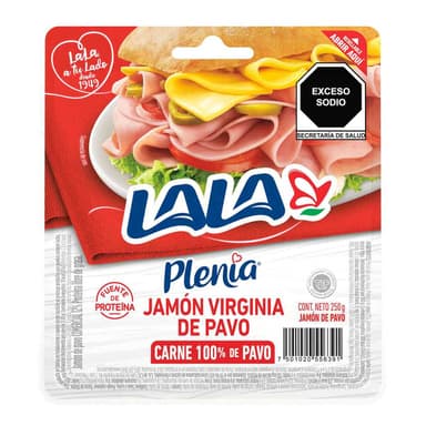 JAMÓN VIRGINIA PAVO PLENIA 250 GR