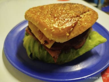 Hamburguesa Hawaiana