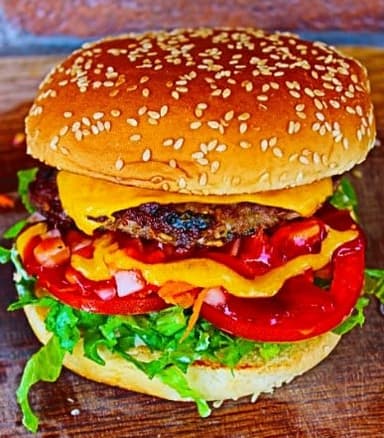 Hamburguesa Tradicional Sencilla ext.