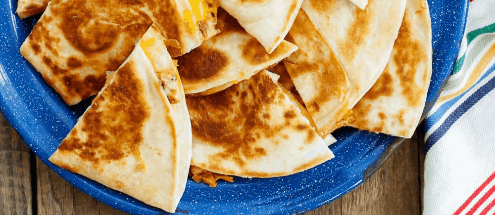 Mini Quesadillas de Maíz o Harina