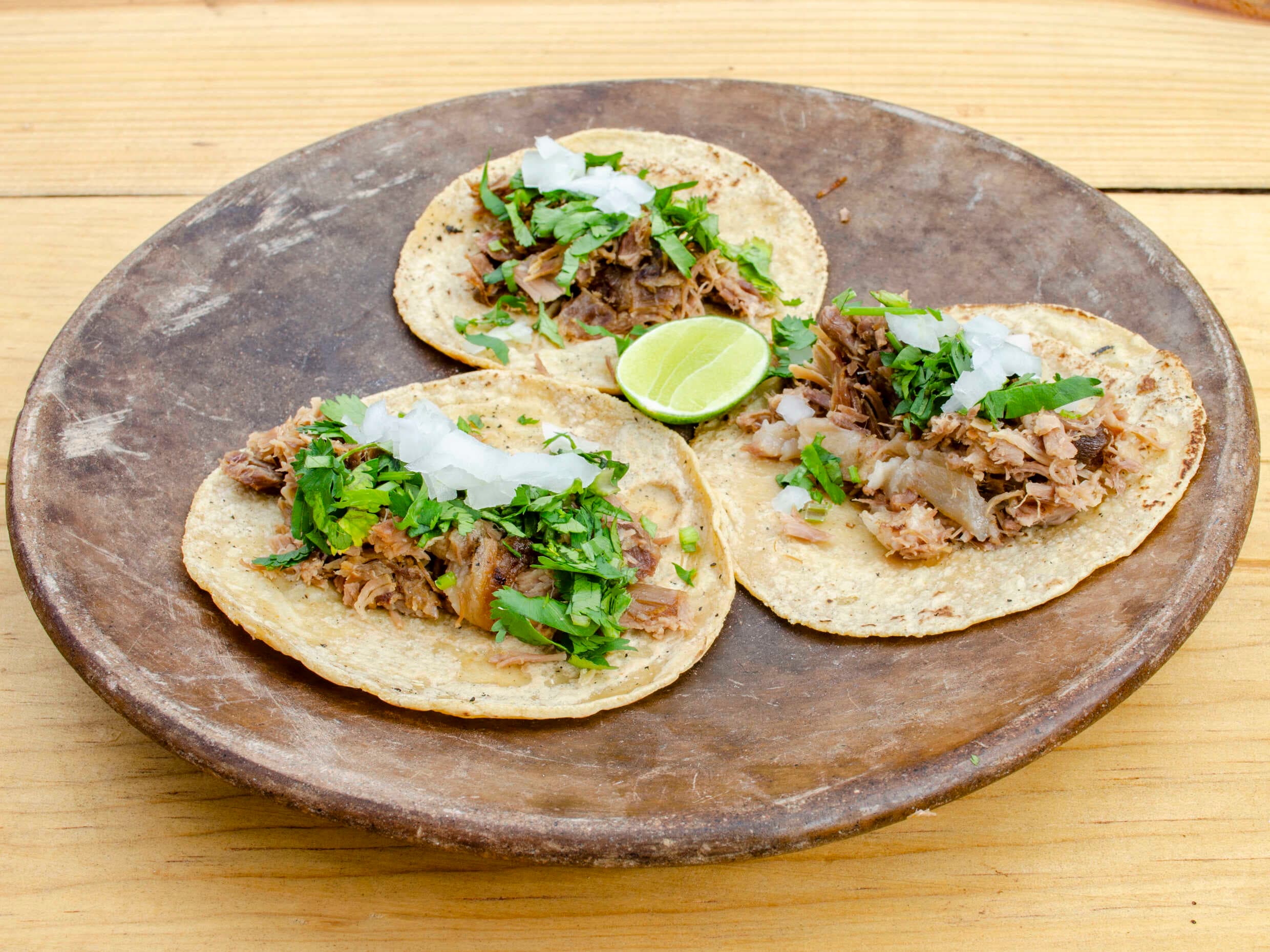 Orden de 5  Tacos sudados barbacoa