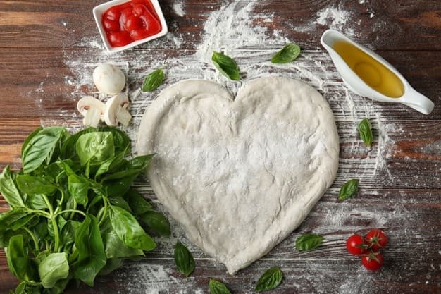 Pizza en Forma de Corazón Queso
