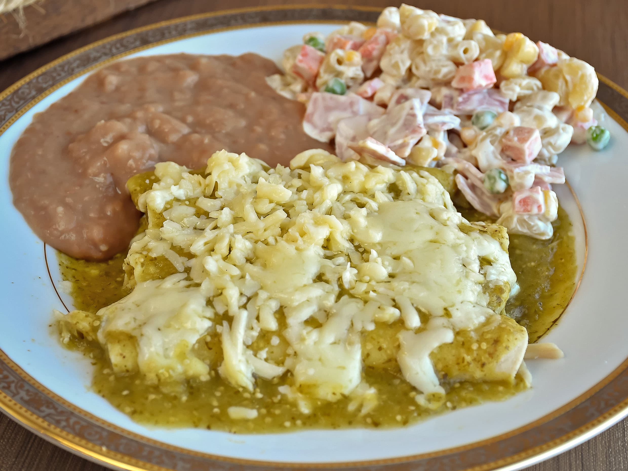 Enchiladas Verdes