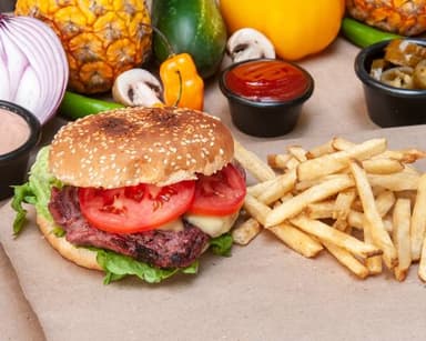 Hamburguesa de Arracheraa