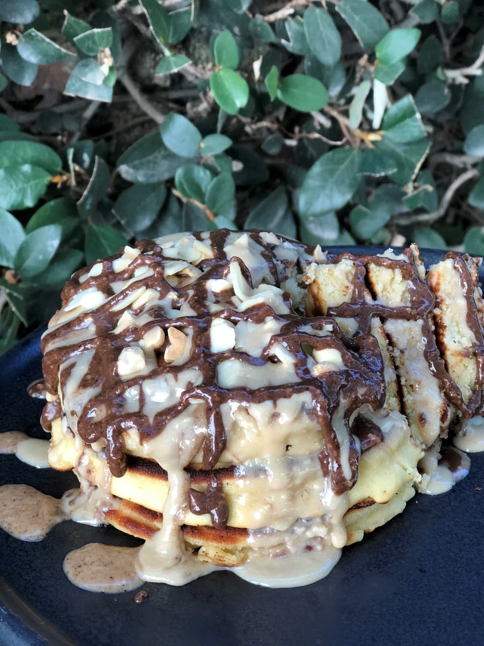 Snickers Pancakes