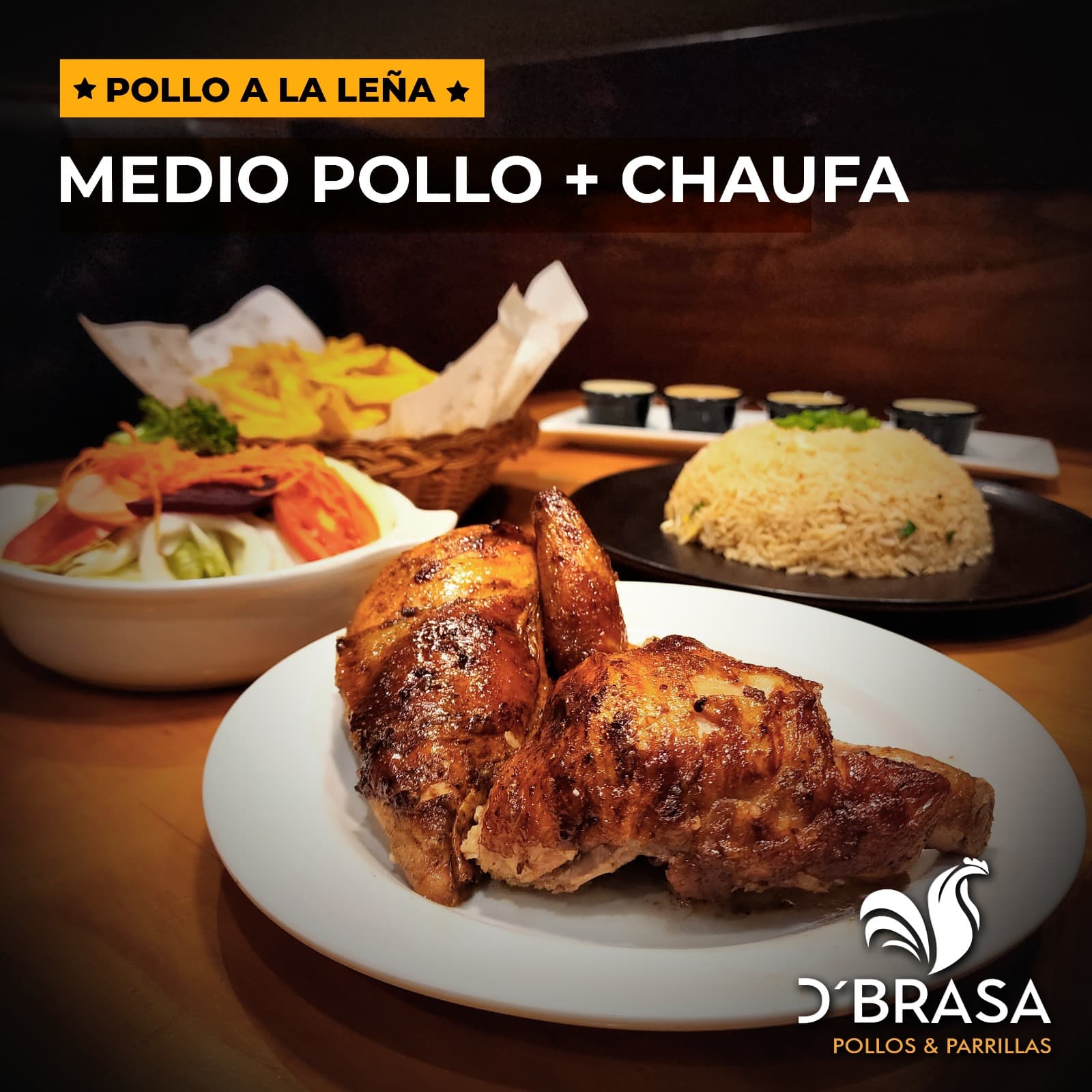 1/2 Pollo Chaufero