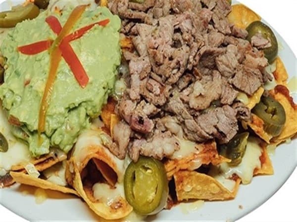 Super Nachos de Arrachera